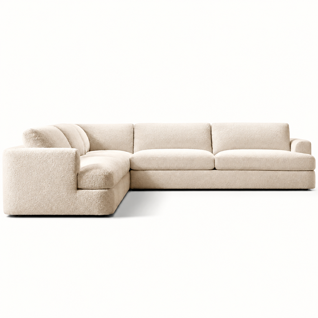 Sectional Sofa Beech Wood 300×165 cm - QBI55