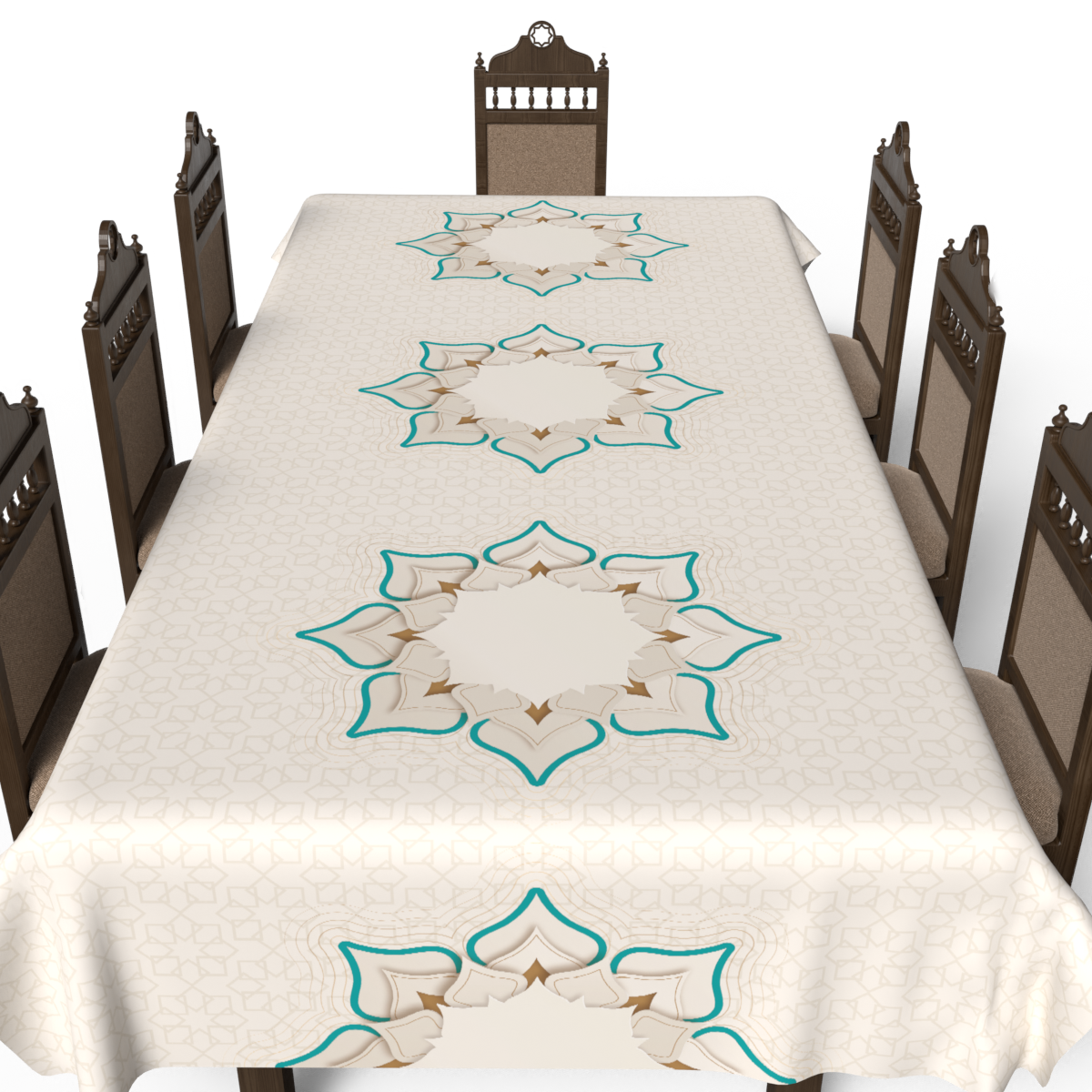 Table cloth - multiple sizes - ROM549