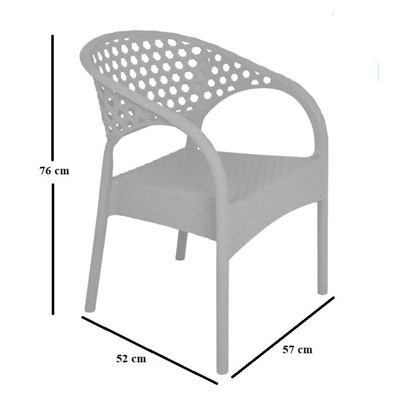 Outdoor furniture set - 3 pieces - FRS21