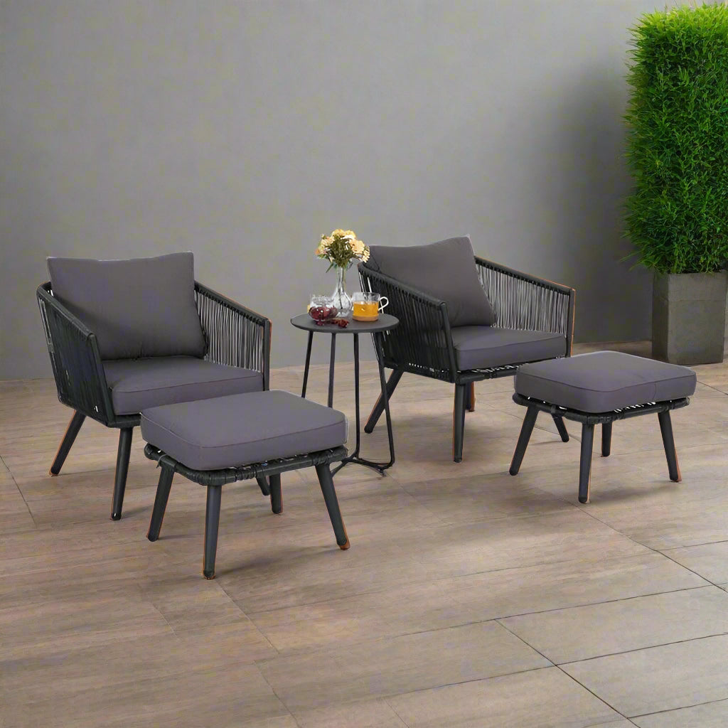 طقم اثاث خارجي 5 قطع