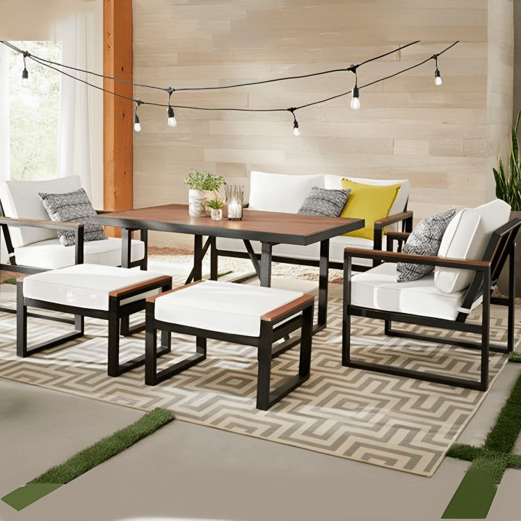 طقم اثاث خارجي 6 قطع