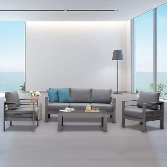 طقم اثاث خارجي 4 قطع