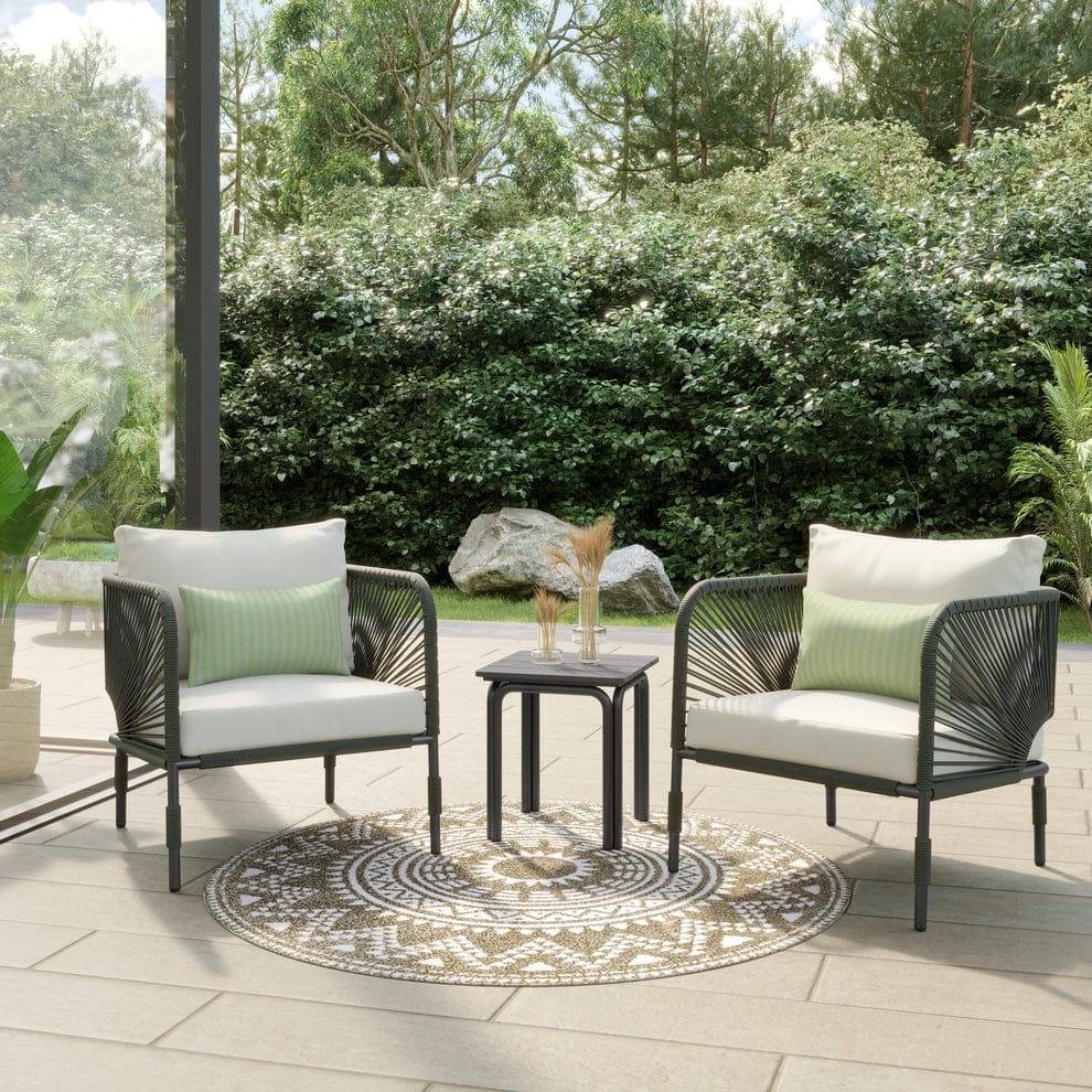 طقم اثاث خارجي 3 قطع