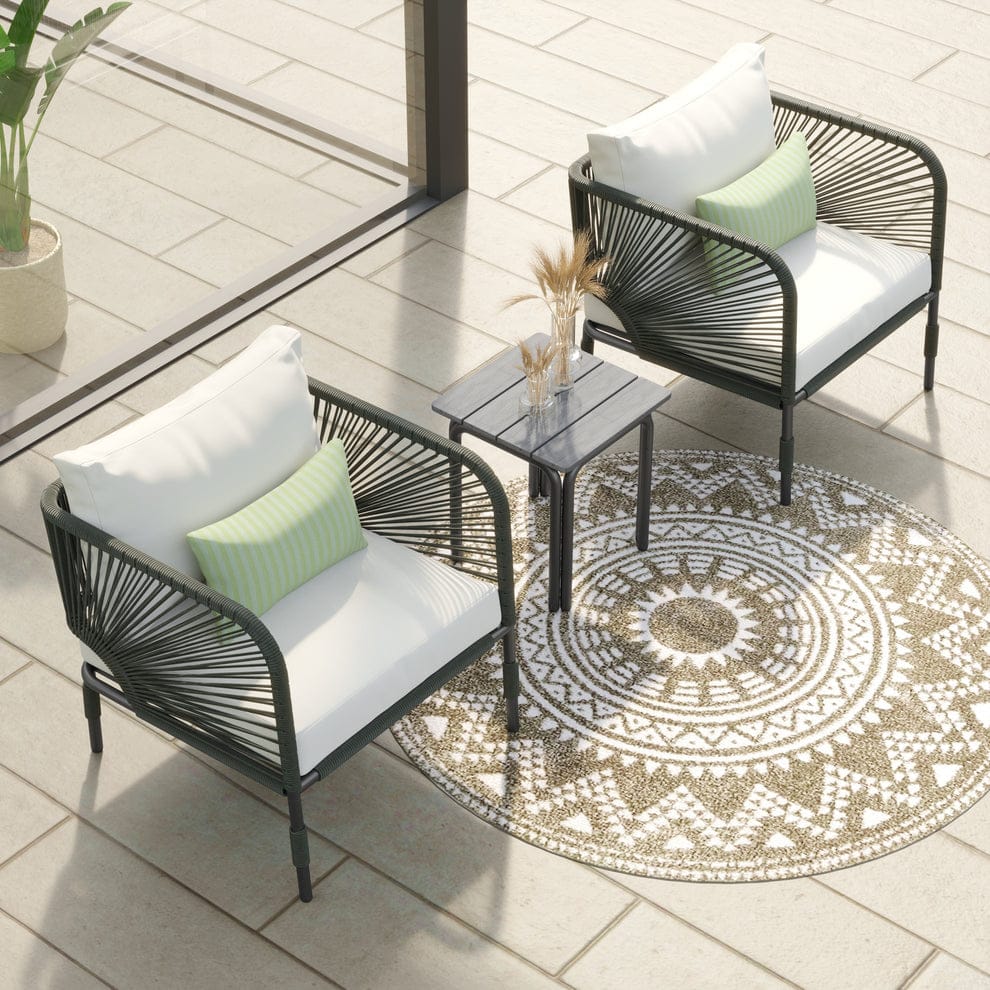 Outdoor Furniture Set - 3 Pieces - NSR31