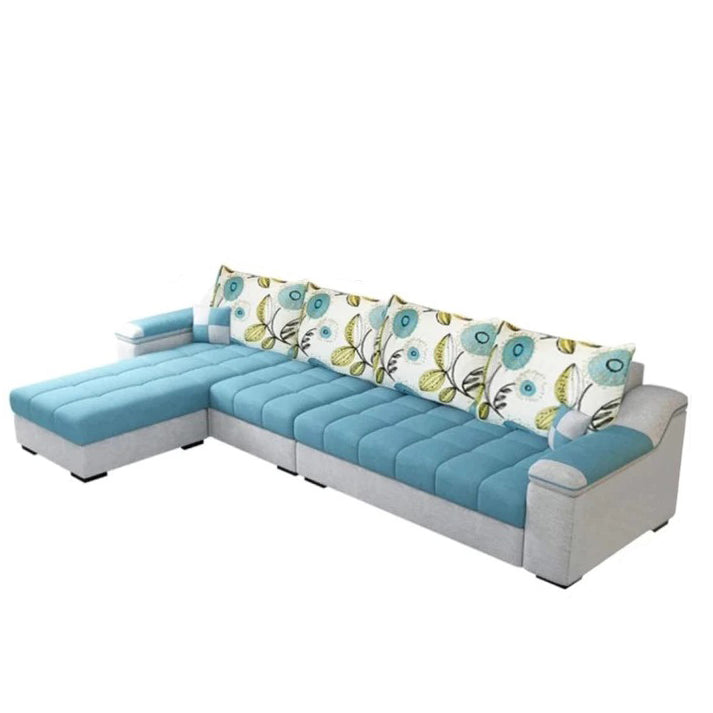 Beech wood corner sofa 320 x180 cm - SBF94