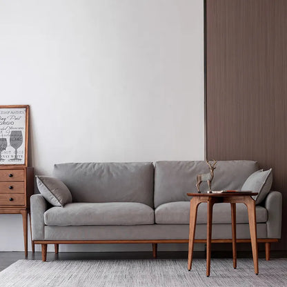 Beech wood sofa 85×210 cm-SBF19