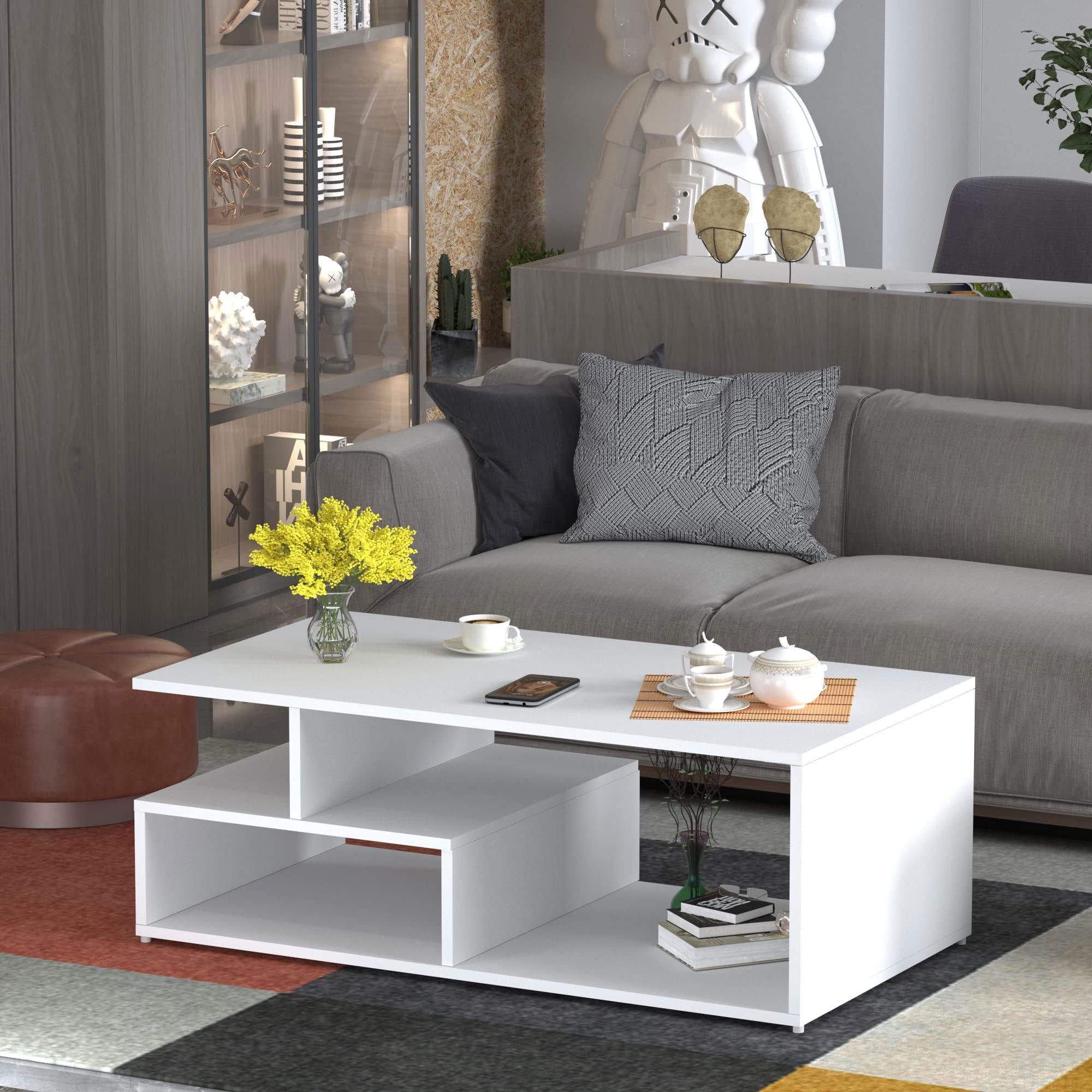 Coffee table 90 x 40 cm - FAN96 – Chic Homz