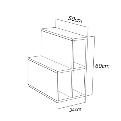 Side table 50 x 34 cm - FAN103
