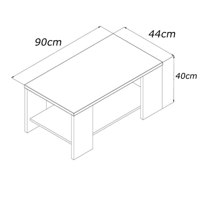 ترابيزة قهوة 90×44سم- FAN139