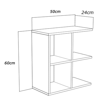 Side table 50 x 24 cm - FAN143