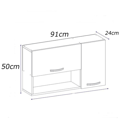 وحدة تخزين مطبخ 91×24سم- FAN56