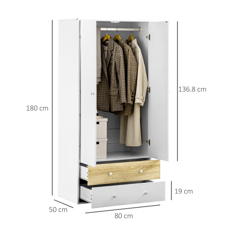 Wardrobe 180x80cm - TOP80