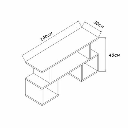 TV table 100 x 30 cm - FAN62