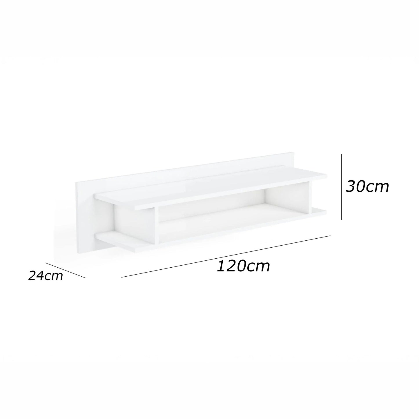Shelf Unit 120x24cm - FAN649