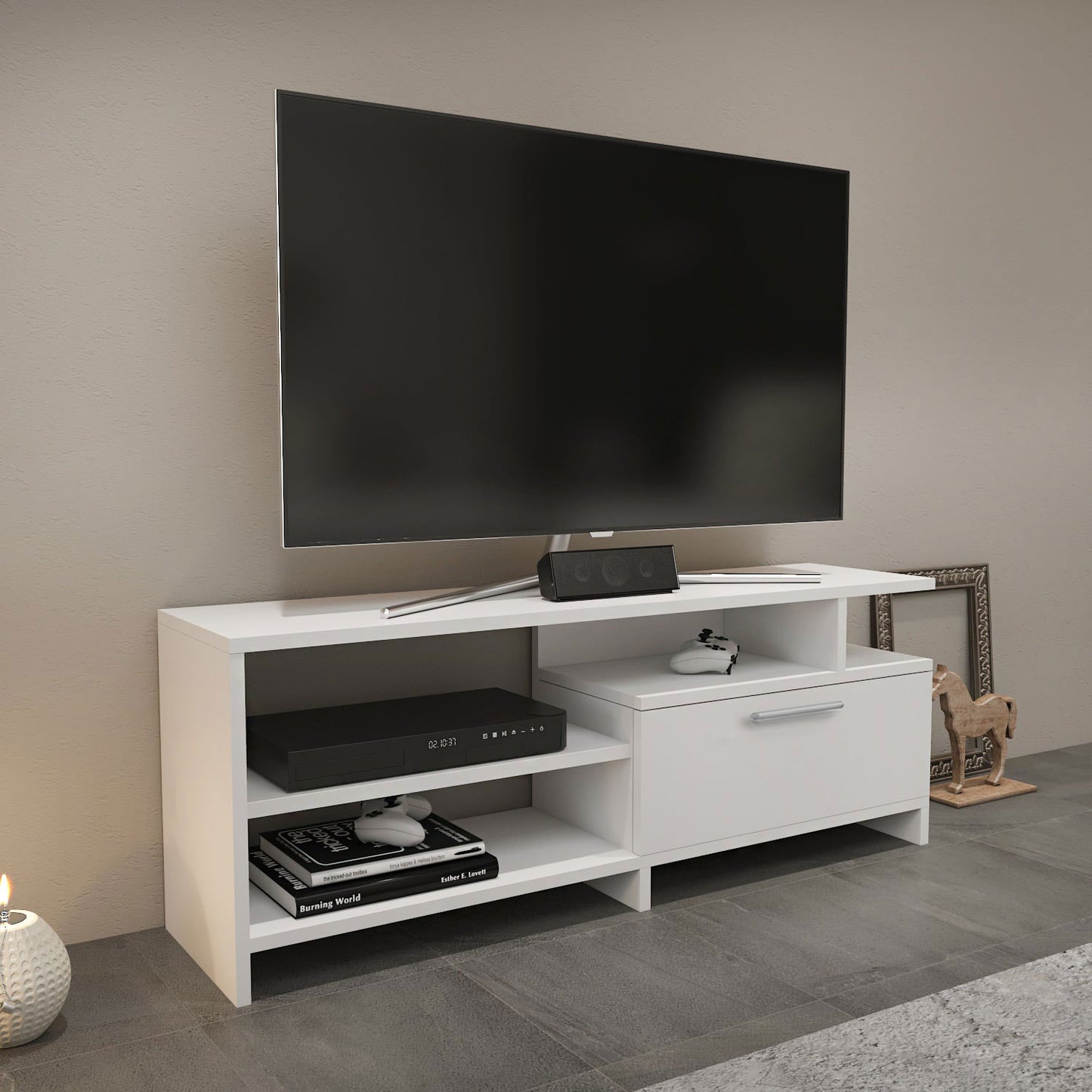 ترابيزة تليفزيون 120×28سم - FAN560