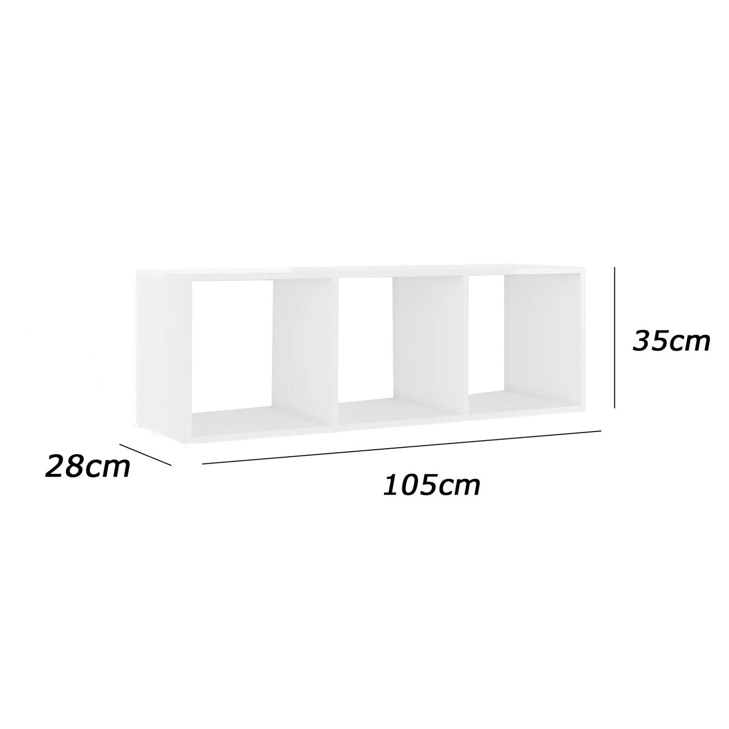 Shelf Unit - 3 Pieces - FAN667
