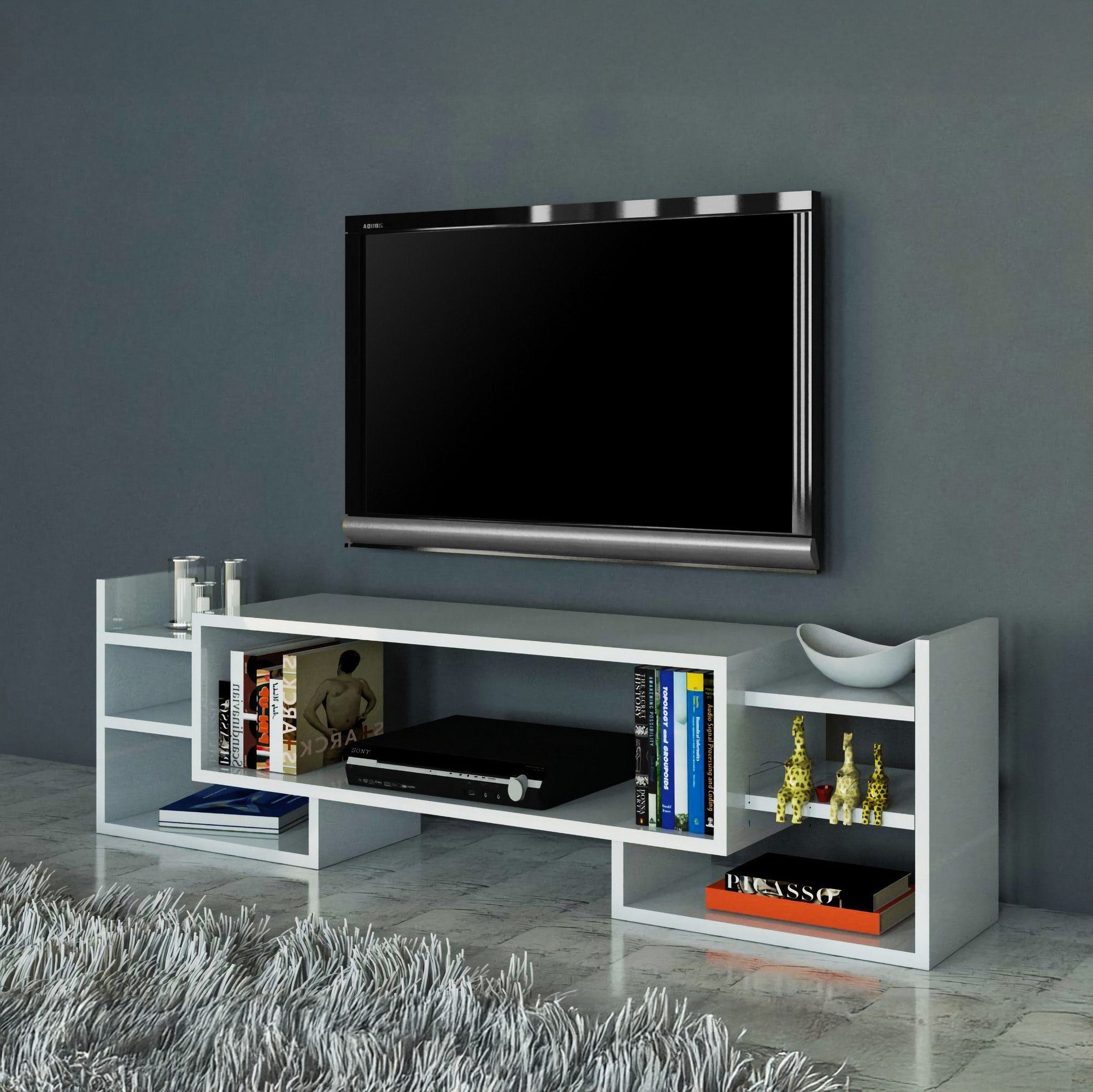TV table 130x28cm - FAN670 – Chic Homz