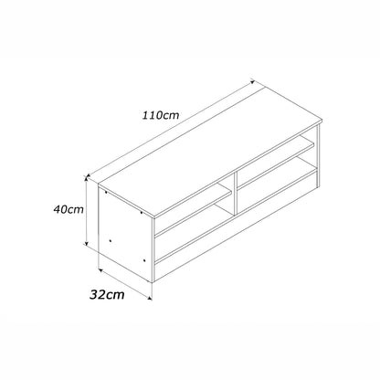 ترابيزة تليفزيون 110×32سم - FAN679