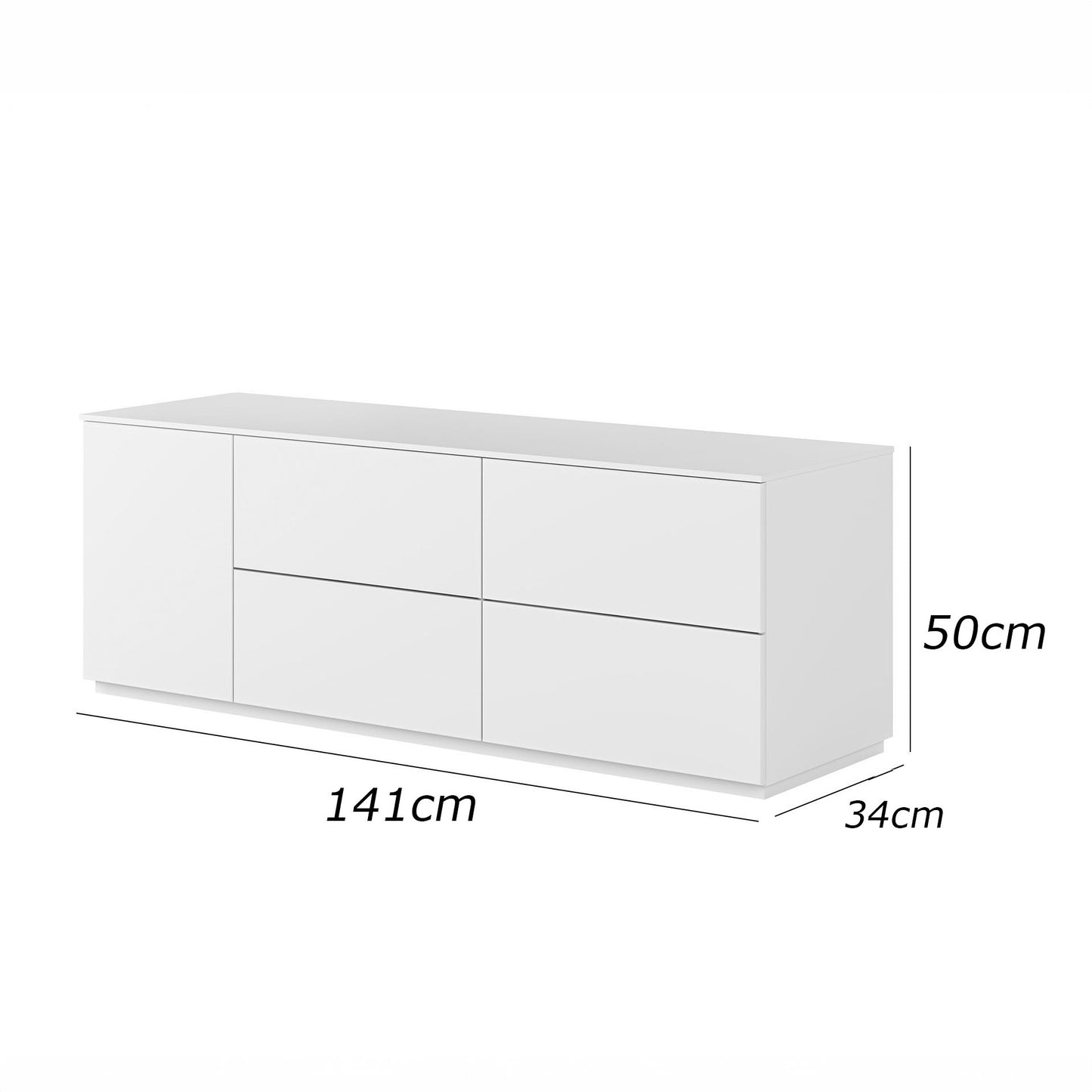 ترابيزة تليفزيون 141×34سم - FAN686