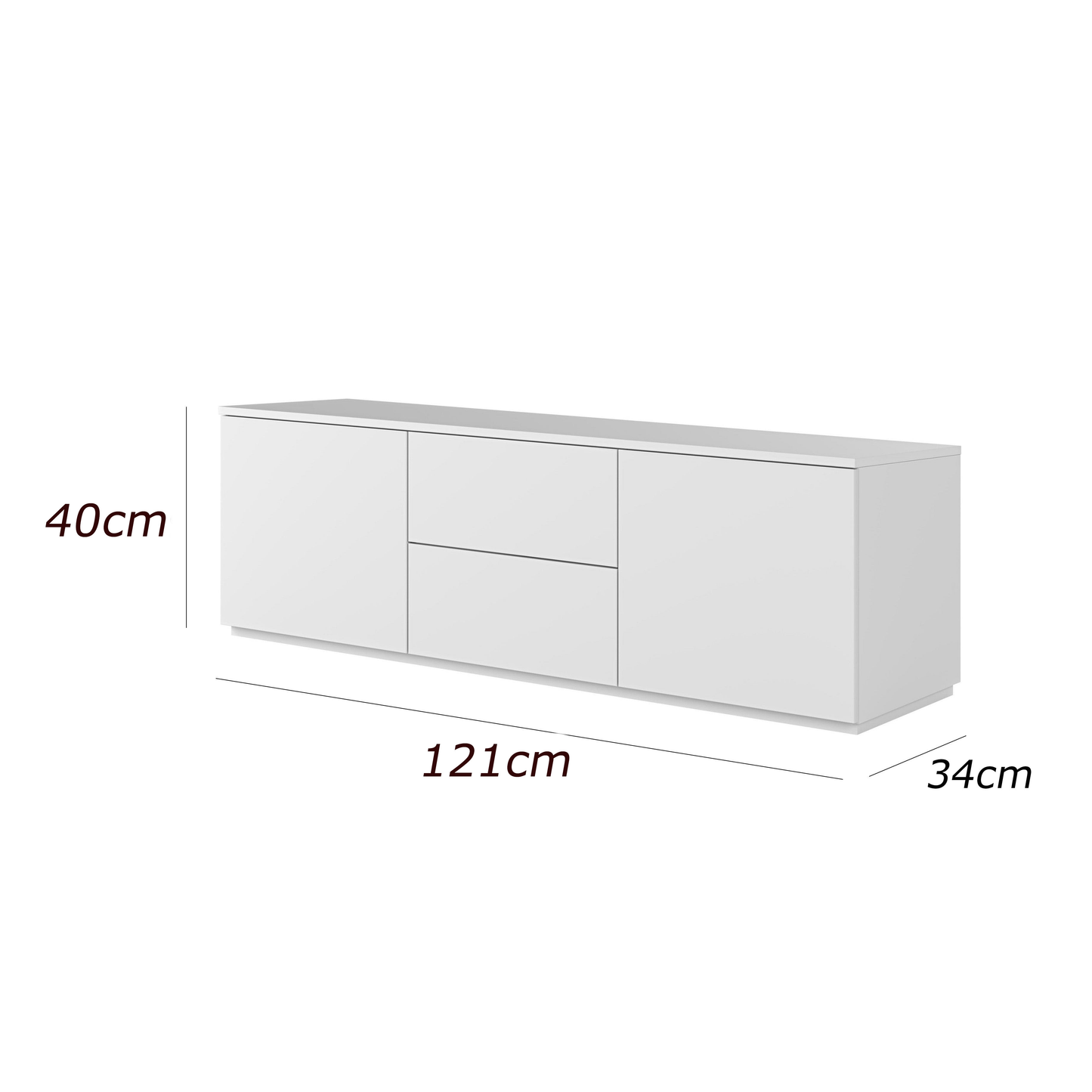 ترابيزة تليفزيون 121×34سم - FAN571