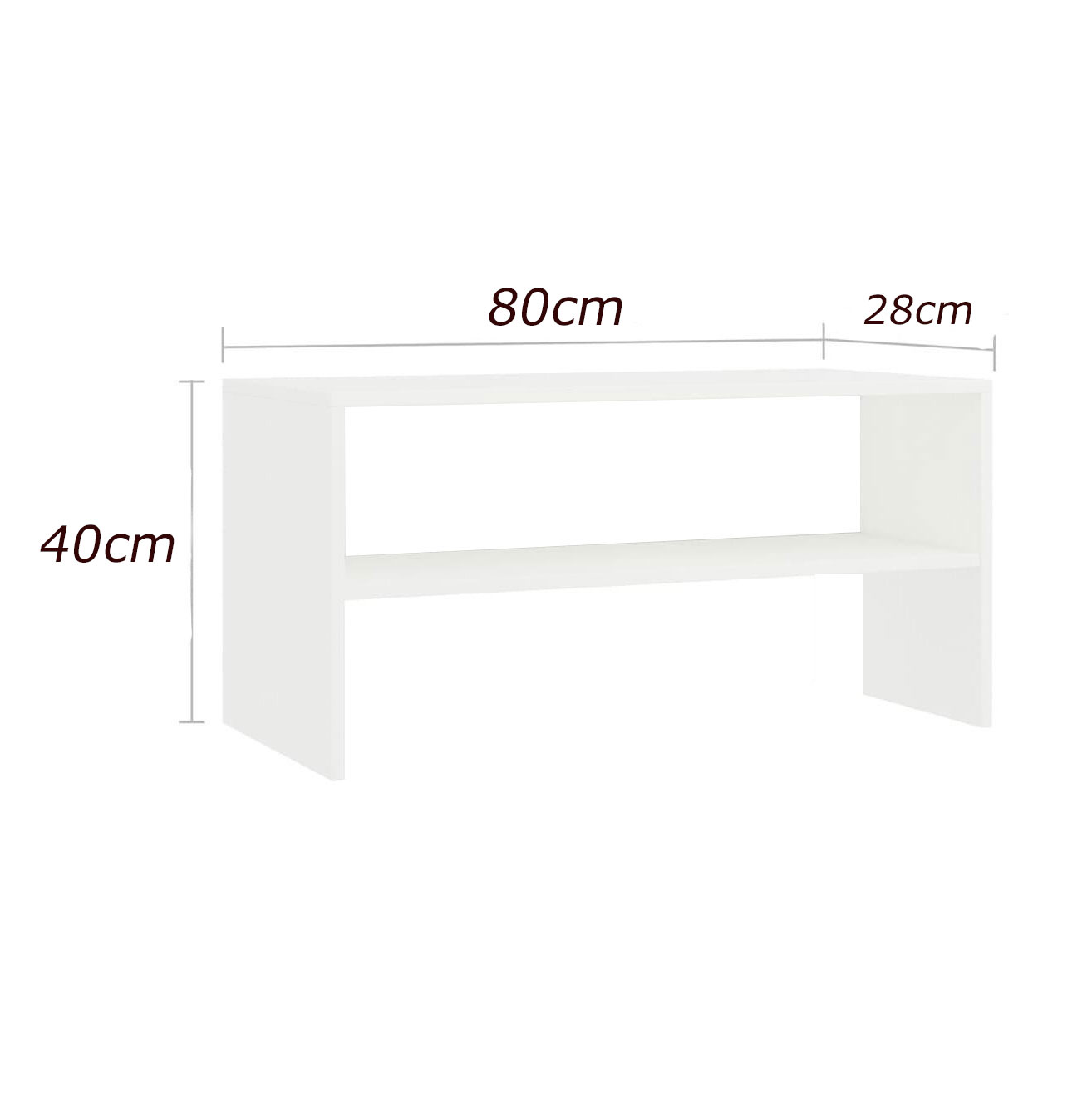 ترابيزة تليفزيون 80×28سم - FAN585