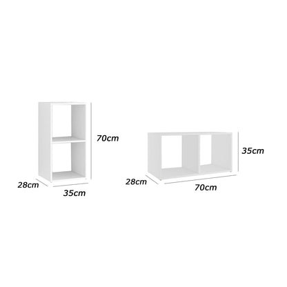 وحدة أرفف - قطعتين - FAN604