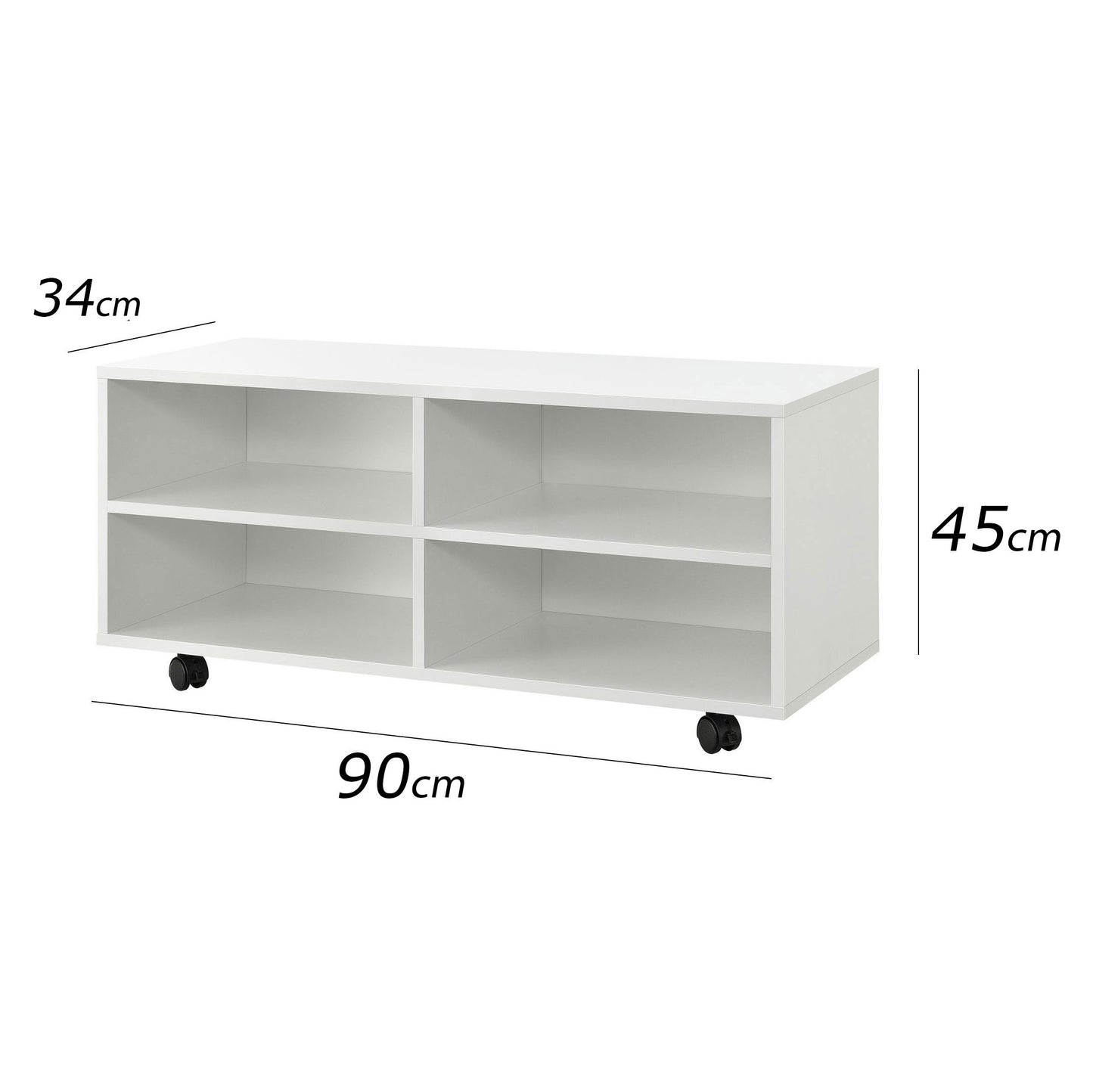 ترابيزة تليفزيون 90×34سم - FAN634