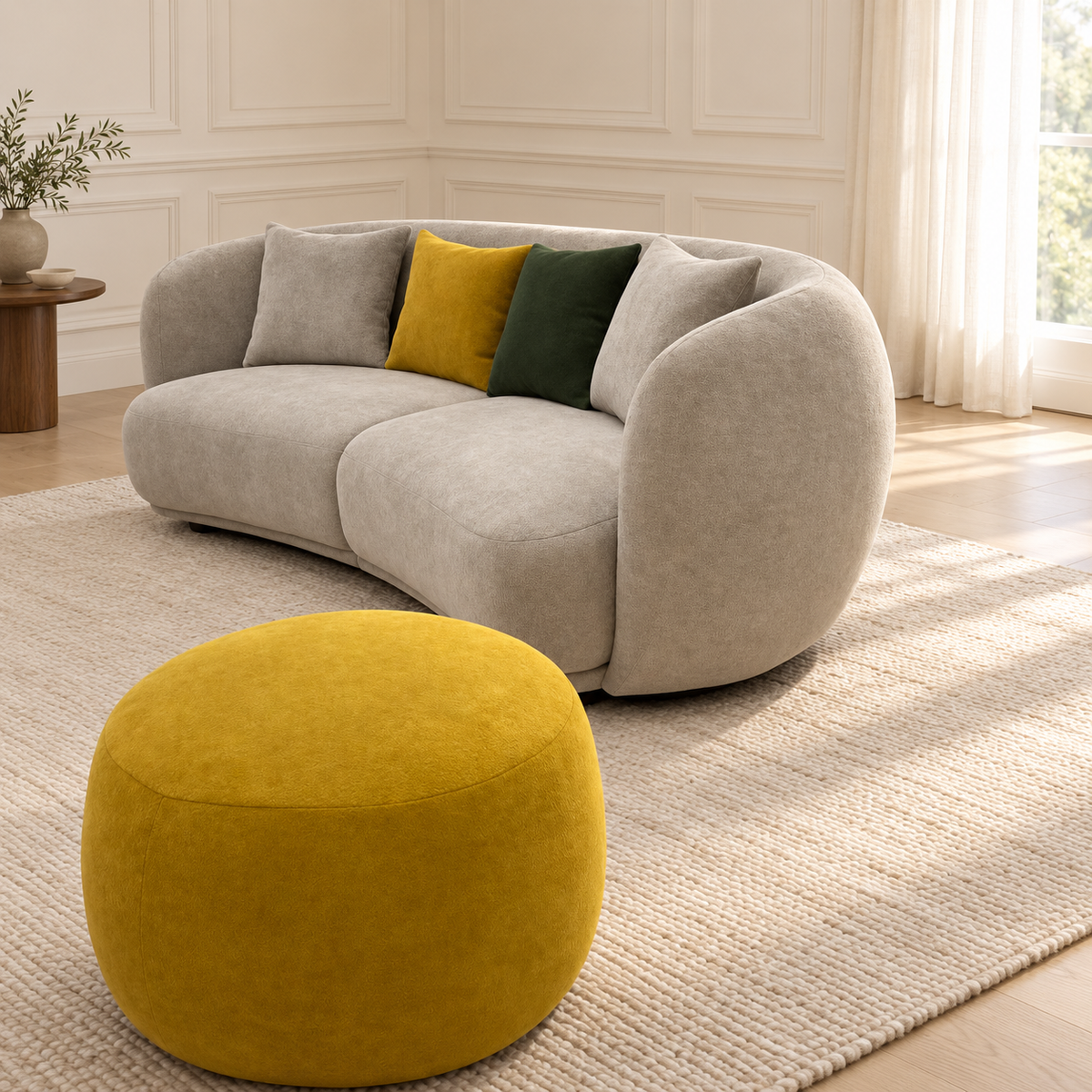 Sofa Beech Wood 200×95 cm - QBI126