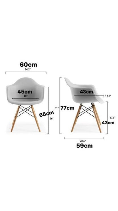 Acrylic chair - white - STOK39