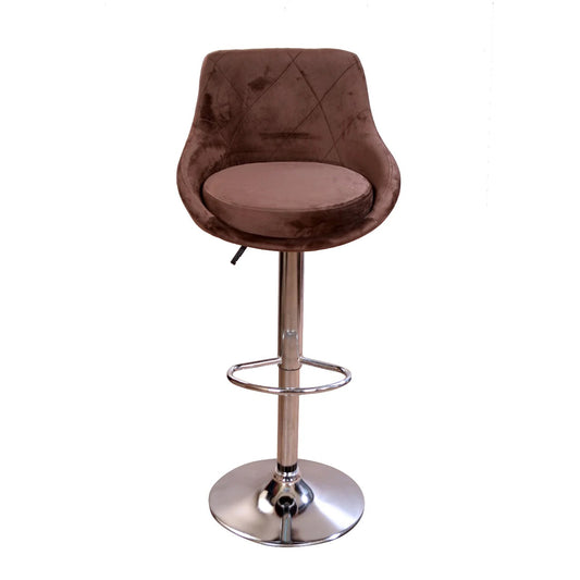 Hydraulic Bar stool -AC65 - brown
