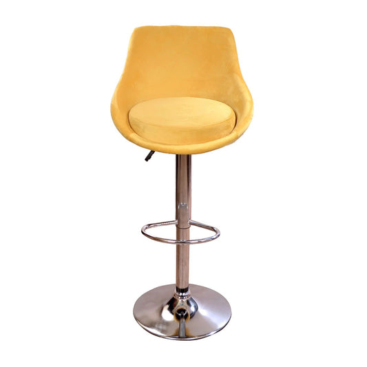 Hydraulic Bar stool -AC64 - yellow