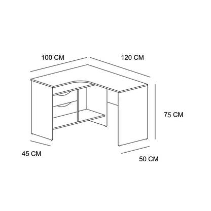 Desk 120x100cm - MIRA55