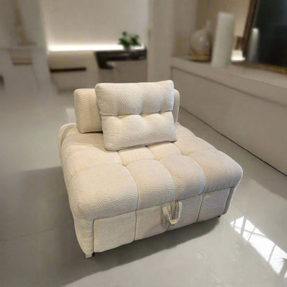 كرسي سرير خشب زان 110×100سم - OUR160