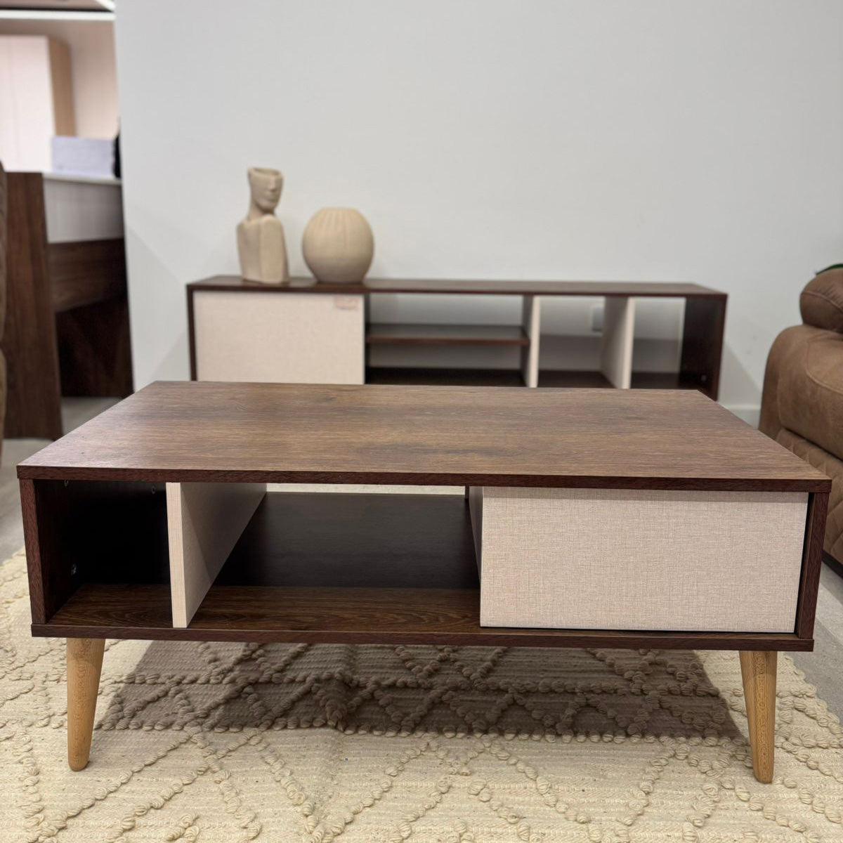 TV table with coffee table - WM46