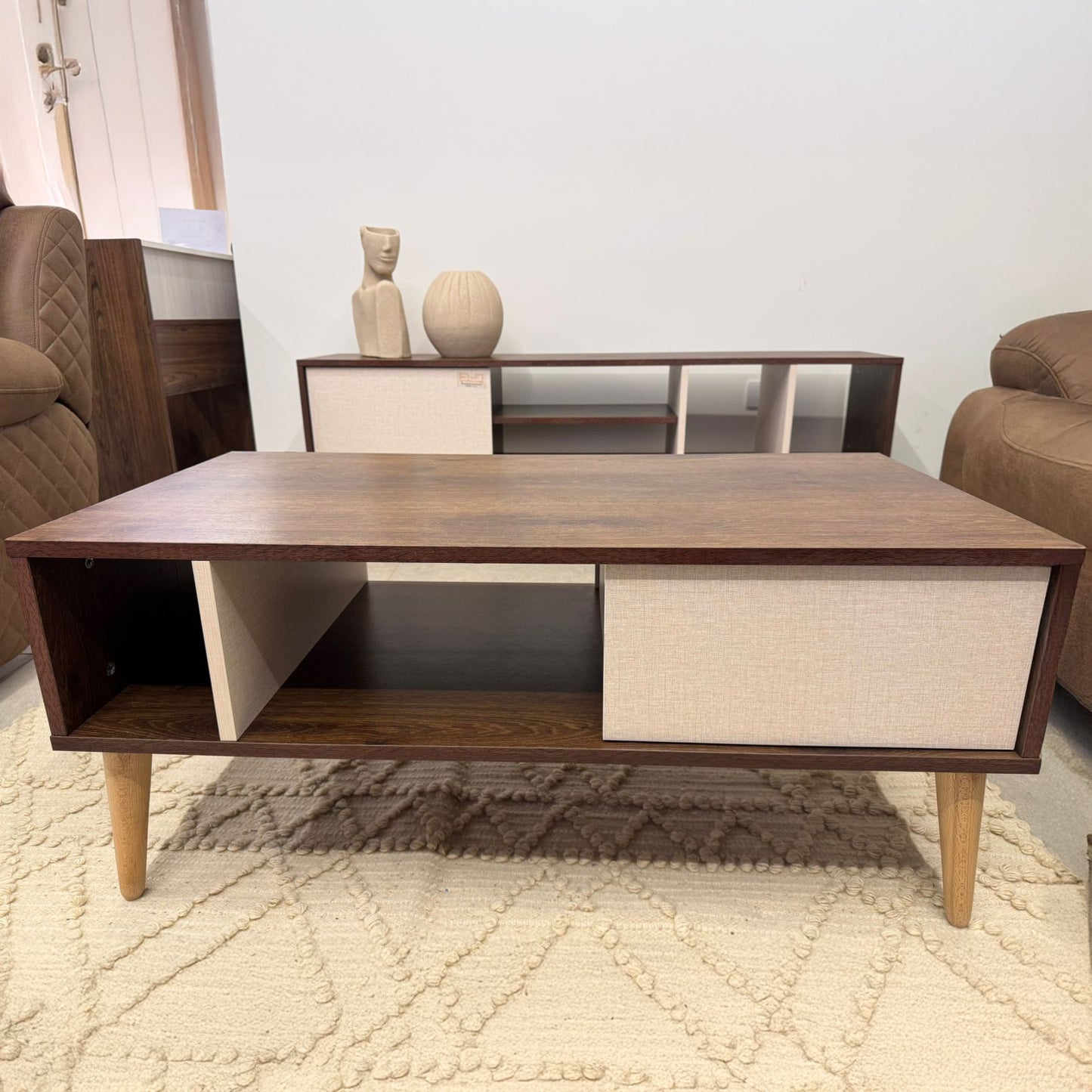TV table with coffee table - WM46