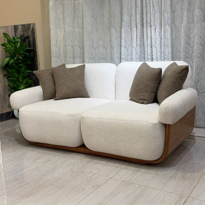 Beech wood sofa set - 4 pieces - RUK4