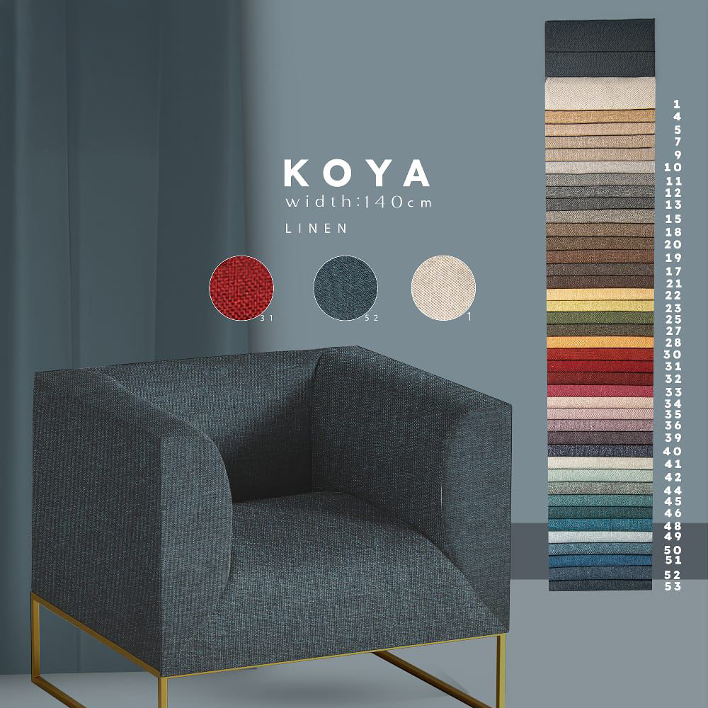 Beech wood sofa set - 3 pieces - QAM33