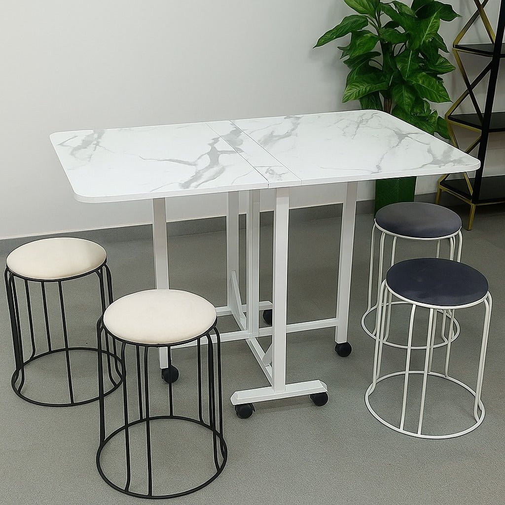 ترابيزة طعام قابلة للطي 120×80سم - STAR137