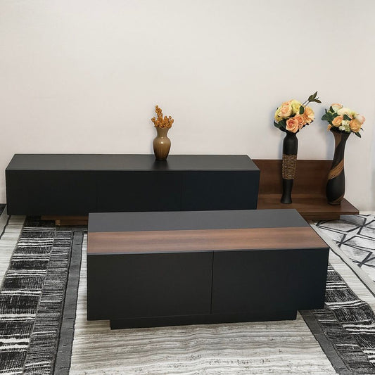 ترابيزة تليفزيون مع ترابيزة قهوة -NAG105