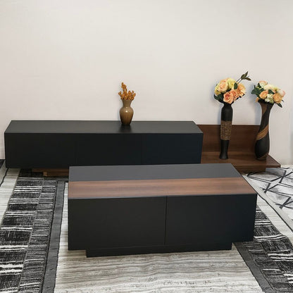 ترابيزة تليفزيون مع ترابيزة قهوة -NAG105