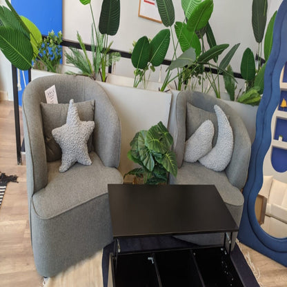 Beech wood chair 60x60cm - KEY95-F