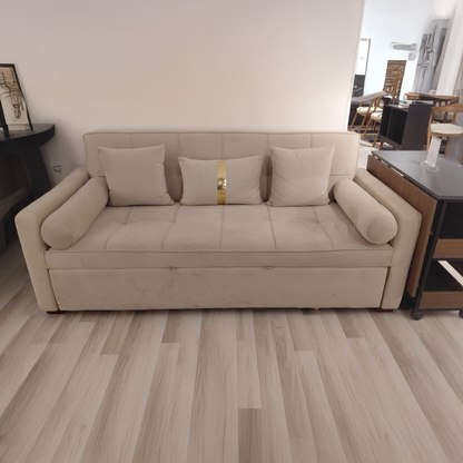 Beech wood sofa bed 200x85cm - SBF126-F