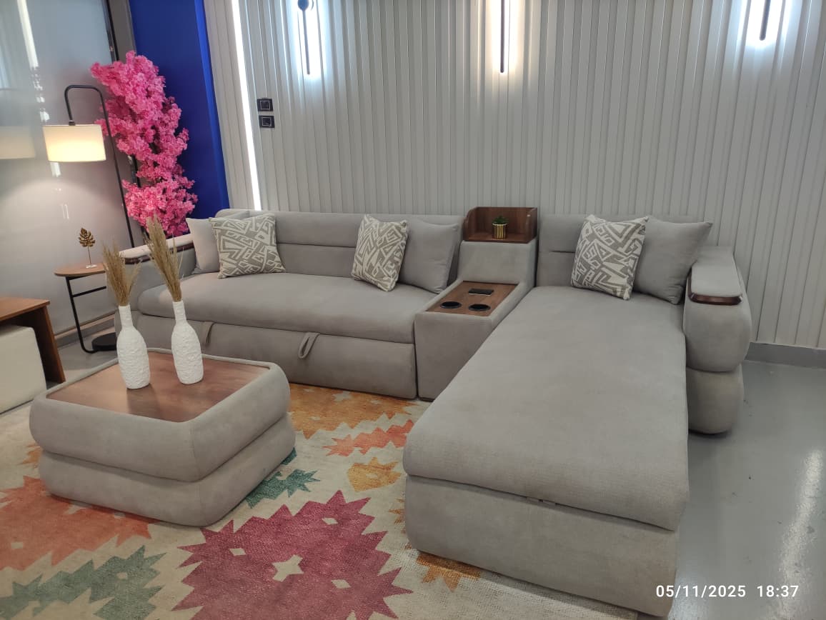 ركنة سرير خشب زان 350×200سم - QAM207-F