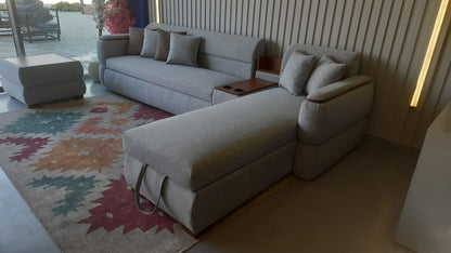 ركنة سرير خشب زان 350×200سم - QAM207-F