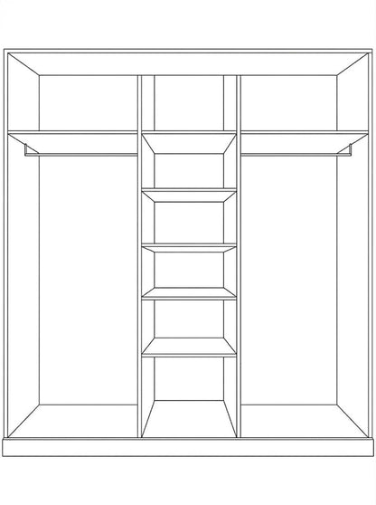 دولاب 240×230سم - DECO367