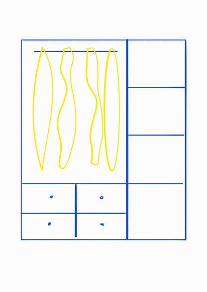 دولاب 200×150سم - GMF46