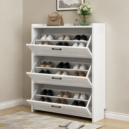 Shoe Cabinet 90×40 cm - TEAK165