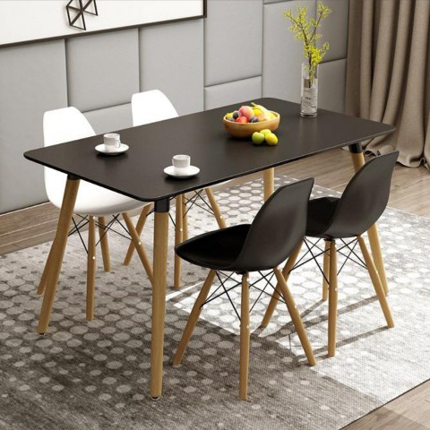 Dining table without chairs, 120 x 60 cm - SHAM128 – Chic Homz