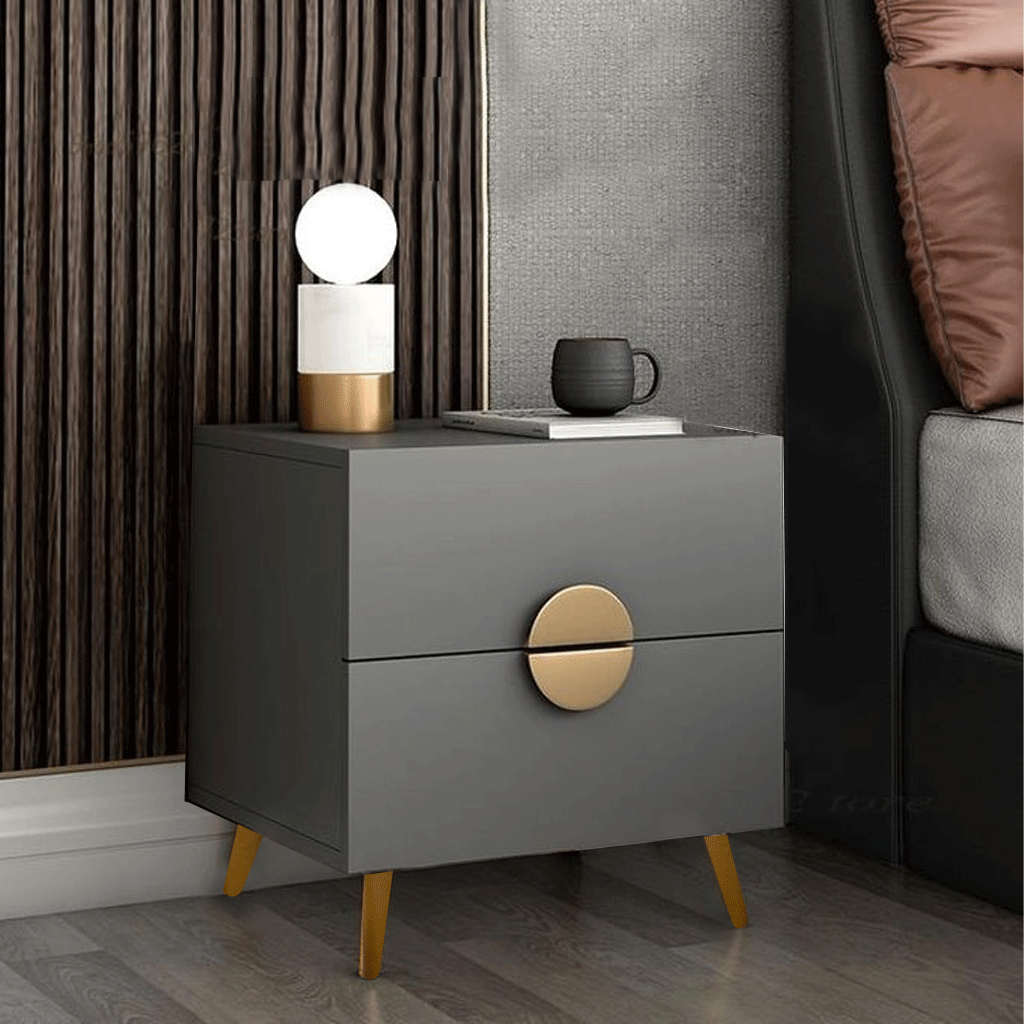 Stylish bedside commodes with practical storage drawers, perfect for ...