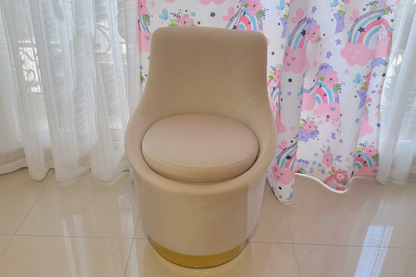Round Chair 47cm - Beige - RM108